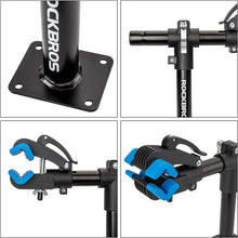 Заредете изображение във визуализатора на галерията – Rockbros 27210002001 Service Stand with Quick Releases for Bicycles - Black
