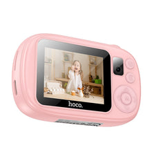 Заредете изображение във визуализатора на галерията – HOCO children camera with selfie function DV205 pink
