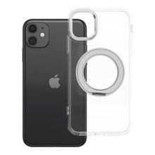 Заредете изображение във визуализатора на галерията – Case for iPhone 11 Frame Circle Stand compatible with MagSafe transparent
