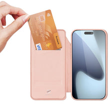Заредете изображение във визуализатора на галерията – DUX DUCIS wallet case SKIN PRO for IPHONE 17 PRO MAX rose
