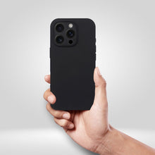 Заредете изображение във визуализатора на галерията – Case SILICONE 2mm for IPHONE 16 Pro Max compatible with MagSafe black
