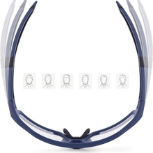 Заредете изображение във визуализатора на галерията – Rockbros SP216BL photochromic UV400 cycling glasses - blue
