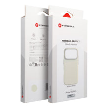 Заредете изображение във визуализатора на галерията – Case for iPhone 16 PRO Forcell F-Protect Frame Premium compatible with Magsafe antique white
