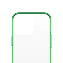 Заредете изображение във визуализатора на галерията – PanzerGlass ClearCase Antibacterial Military Grade Certified Case for iPhone 13 Pro - Transparent Green
