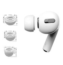 Заредете изображение във визуализатора на галерията – Tech-Protect Ear Tips for AirPods Pro 1 / 2 in sizes S / M / L - white (3 pcs.)
