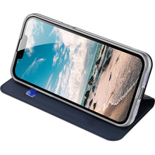 Заредете изображение във визуализатора на галерията – DUX DUCIS wallet case SKIN PRO for IPHONE 16e blue

