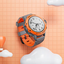 Заредете изображение във визуализатора на галерията – Smartwatch for kids Hoco 1,28" 4G GPS with call function Y107 orange
