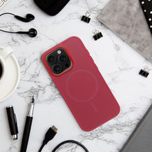 Заредете изображение във визуализатора на галерията – Case for iPhone 18 Pro / 17 Pro Frame Mag Cover compatible with MagSafe dark cherry
