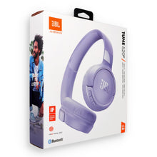 Заредете изображение във визуализатора на галерията – Wireless headphones JBL Tune 520BT purple
