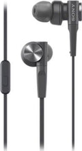 Заредете изображение във визуализатора на галерията – Wire earphones Jack 3,5 mm Sony MDR-XB55APB black
