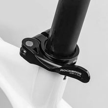 Заредете изображение във визуализатора на галерията – Rockbros 41210092001 bicycle seat clamp with quick release - black
