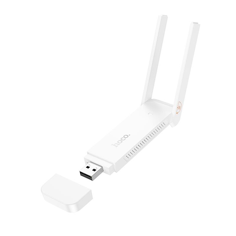 Portable wireless router USB A Hoco WiFi HI40 white