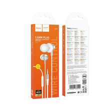 Заредете изображение във визуализатора на галерията – Wired earphones with microphone Jack 3,5 mm Hoco M119 silver
