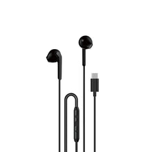 Заредете изображение във визуализатора на галерията – Dudao X3C in-ear wired USB-C headphones 1.2m - black
