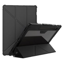 Заредете изображение във визуализатора на галерията – Nillkin Bumper Leather Case Pro case for Samsung Galaxy Tab S9+ - black
