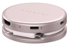 Заредете изображение във визуализатора на галерията – Adapter HUB 5in1 USB C Satechi OntheGo STPOTG5P blush
