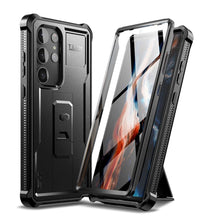 Заредете изображение във визуализатора на галерията – Tech-Protect Kevlar Pro case for Samsung Galaxy S23 Ultra - black
