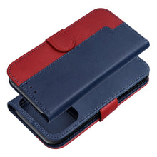 Заредете изображение във визуализатора на галерията – Flip case for iPhone 17 PRO MAX Split Book navy and red
