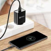 Заредете изображение във визуализатора на галерията – Ugreen US184 20881 USB-A 3.0 / USB-C 3A cable 0.5m - black
