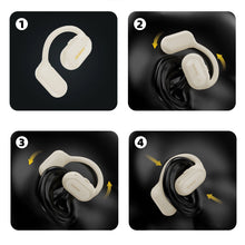 Заредете изображение във визуализатора на галерията – OWS Dudao U4A Bluetooth 5.3 IPX5 business headset - white
