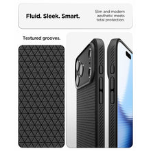 Заредете изображение във визуализатора на галерията – SPIGEN case LIQUID AIR for IPHONE 17 Pro Max/ 18 Pro Max matte black

