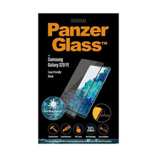 Заредете изображение във визуализатора на галерията – PanzerGlass E2E Microfracture antibacterial glass for Samsung Galaxy S20 FE - with black frame
