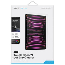 Заредете изображение във визуализатора на галерията – Uniq Optix Clear tempered glass with applicator for iPad Pro 11" 2024
