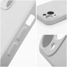 Заредете изображение във визуализатора на галерията – SILICONE MAG COVER case compatible with MagSafe for SAMSUNG A37 grey titatnium

