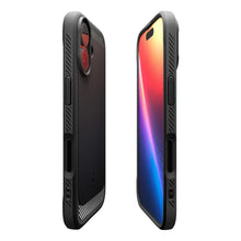 Заредете изображение във визуализатора на галерията – SPIGEN case RUGGED ARMOR MAG compatible with MagSafe for IPHONE 17 matte black

