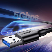 Заредете изображение във визуализатора на галерията – Ugreen US184 20884 USB-A 3.0 / USB-C 3A 2m cable - black
