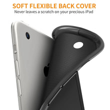 Заредете изображение във визуализатора на галерията – Tech-Protect SmartCase case for iPad Air 9.7'' 1 2013 - black
