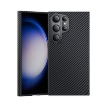 Заредете изображение във визуализатора на галерията – Benks Etui Magnetic Armor Air Kevlar 600D for Samsung Galaxy S24 Ultra black
