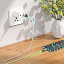 Заредете изображение във визуализатора на галерията – HOCO cable USB A to Type C 3A U112 1 m gray
