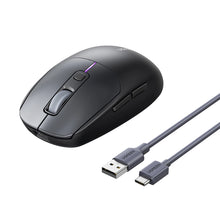 Заредете изображение във визуализатора на галерията – Ugreen MU103 Bluetooth 5.0 computer mouse / 2.4GHz USB receiver - black
