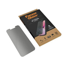 Заредете изображение във визуализатора на галерията – PanzerGlass Standard Super+ antibacterial privatizing tempered glass for iPhone 13 mini
