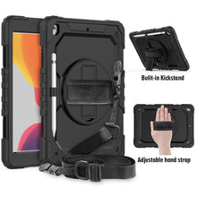Заредете изображение във визуализатора на галерията – Tech-Protect Solid360 case for iPad 10.2" 7/8/9 2019-2021 - black
