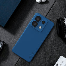 Заредете изображение във визуализатора на галерията – Nillkin Super Frosted Shield Pro Case for Xiaomi Redmi Note 13 Pro 5G / Poco X6 5G - Blue
