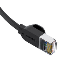 Заредете изображение във визуализатора на галерията – Baseus High Speed ​​flat Ethernet CAT6 RJ45 network cable 0.5m - black
