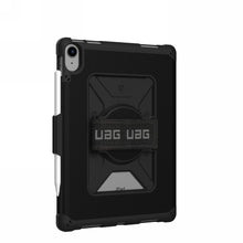 Заредете изображение във визуализатора на галерията – UAG Metropolis case for iPad 10.9" 10th generation with Apple Pencil and palm holder - black
