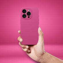 Заредете изображение във визуализатора на галерията – Case SILICONE 2mm for IPHONE 16 Pro Max compatible with MagSafe pink
