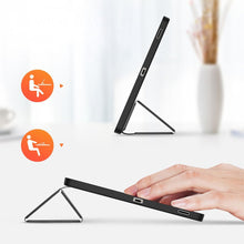 Заредете изображение във визуализатора на галерията – DUX DUCIS case DOMO foldable with pencil storage for SAMSUNG Tab S10 FE Plus black
