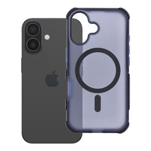 Заредете изображение във визуализатора на галерията – Case for iPhone 16 Forcell F-Protect BumperX Premium compatible with MagSafe navy blue
