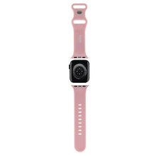 Заредете изображение във визуализатора на галерията – Hello Kitty Silicone Kitty Head Strap for Apple Watch 42/44/45/49mm - Pink

