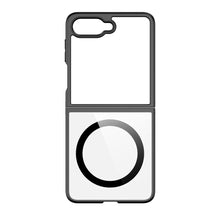 Заредете изображение във визуализатора на галерията – DUX DUCIS case AIMO MAG compatible with MagSafe for SAMSUNG Z Flip 8 black
