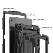 Заредете изображение във визуализатора на галерията – Tech-Protect Solid360 case for Lenovo Tab M10 Plus (3rd gen.) 10.6" TB-125 / TB-128 - black
