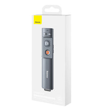 Заредете изображение във визуализатора на галерията – Baseus Orange Dot wireless laser pointer for presentations - gray (with battery)
