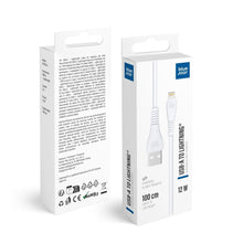 Заредете изображение във визуализатора на галерията – Cable USB A to Lightning Blue Star 2A 12W 1 m PJ-DG5-A white
