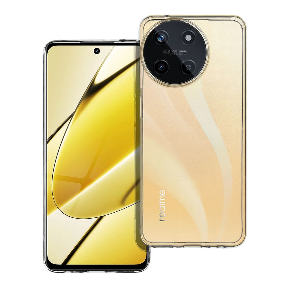 Гръб CLEAR 2 mm за REALME 11 4G (camera protection) прозрачен