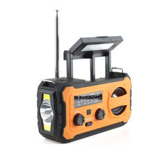 Заредете изображение във визуализатора на галерията – PRISTAR radio FM with flashlight 4000 mAh YX328 orange
