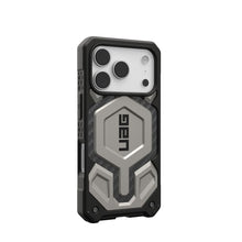 Заредете изображение във визуализатора на галерията – UAG Urban Armor Gear case MONARCH PRO compatible with MagSafe for IPHONE 17 Pro titanium
